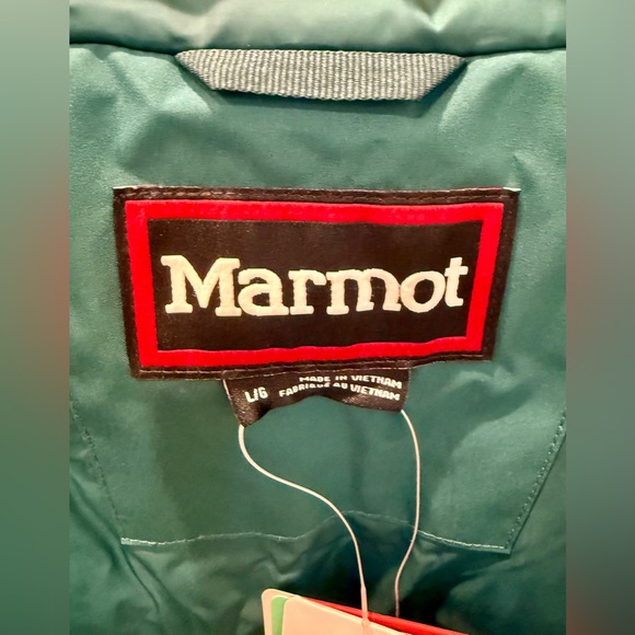 NWTs Marmot Men’s Lightray Gore-Tex Ski Jacket. Dark Jungle/Hazel. Size Large - Picture 6 of 16